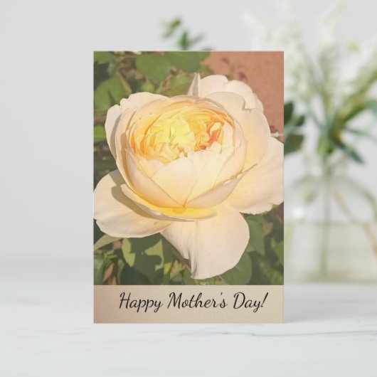 Boho Floral Ephemera photo Bedankkaart (Staand voorkant)