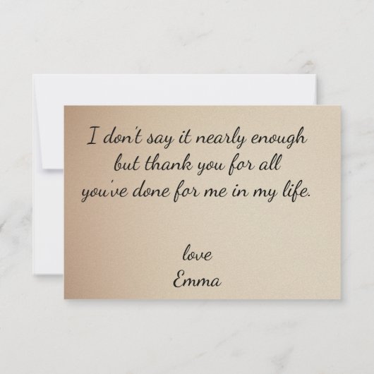 Boho Floral Ephemera photo Bedankkaart (Achterkant)