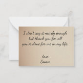 Boho Floral Ephemera photo Notitiekaartje (Achterkant)