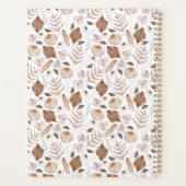 Boho Floral Family Name Planner (Achterkant)