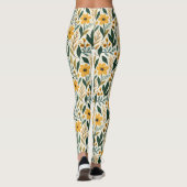 Boho Floral Fantasy Leggings (Achterkant)