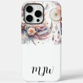 Boho Floral Feather iPhone / iPad case