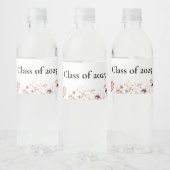 Boho Floral Flesetiket Waterfles Etiket (Flessen)