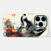 Boho Floral Fox Wildlife Natuur Case-Mate iPhone Case (Achterkant (horizontaal))