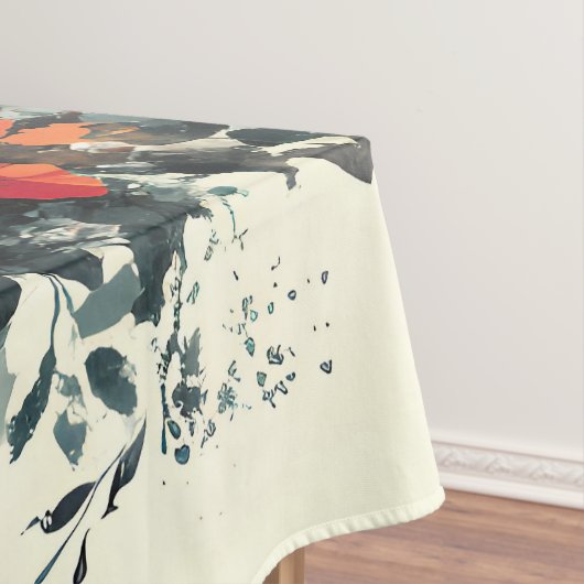 Boho Floral Fox Wildlife Natuur Tafelkleed (Voorbeeld)