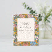 Boho Floral Garden Budget Baby shower (Staand voorkant)