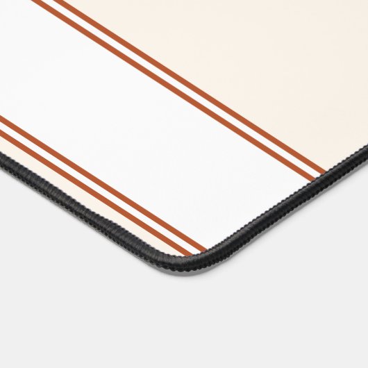 Boho floral gepersonaliseerd bureaumat (Hoek)