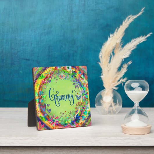  Boho Floral Granny Inspirivity Fotoplaat (Insitu)