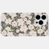 Boho Floral Grey Butter Yellow Pink Design Case-Mate iPhone Case (Achterkant (horizontaal))