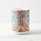 Boho Floral Het beste moet nog komen Inspirivity Koffiemok (Center)