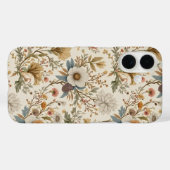 Boho Floral in Beige Case-Mate iPhone Case (Achterkant (horizontaal))