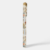 Boho Floral in Beige Case-Mate iPhone Case (Achterkant / Rechts)