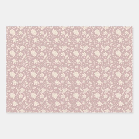 | boho floral inpakpapier vel (Voorkant)