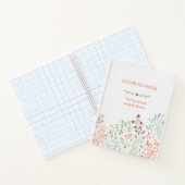 Boho Floral Inspiration Quote Notitieboek (Binnen)