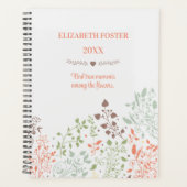Boho Floral Inspiration Quote Planner (Voorkant)