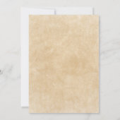 Boho Floral, jij wordt mijn bruidsmeisje kaart (Achterkant)