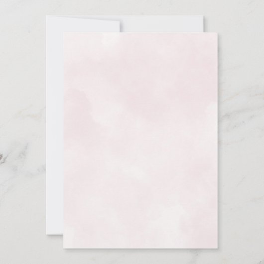 Boho Floral Jong Wild en Drie Meisjes Verjaardag Kaart (Achterkant)