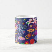 Boho floral koffiemok (Center)