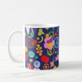 Boho floral koffiemok (Links)