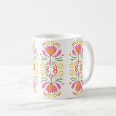 Boho Floral Koffiemok (Voorkant rechts)