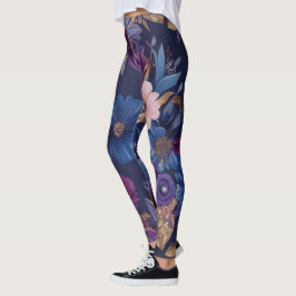 Boho Floral Leggings