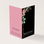 Boho Floral Lip Product Distributor Tips & Tricks Visitekaartje (Buitenkant)