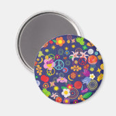 Boho floral magneet (Voorkant / Achterkant)