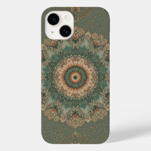 Boho Floral Mandala Waterverf iPhone Case