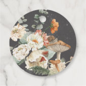 Boho Floral Mushroom Botanical | BABY SHOWER Bedankjes Labels (Achterkant)