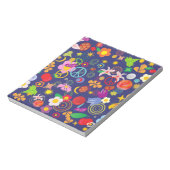 Boho floral notitieblok (Linkerzijde)