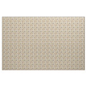 Boho Floral op Beige Stof (Yard (91,4 cm))