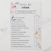 Boho Floral over of onder vrijgezellenfeest (Voorkant)