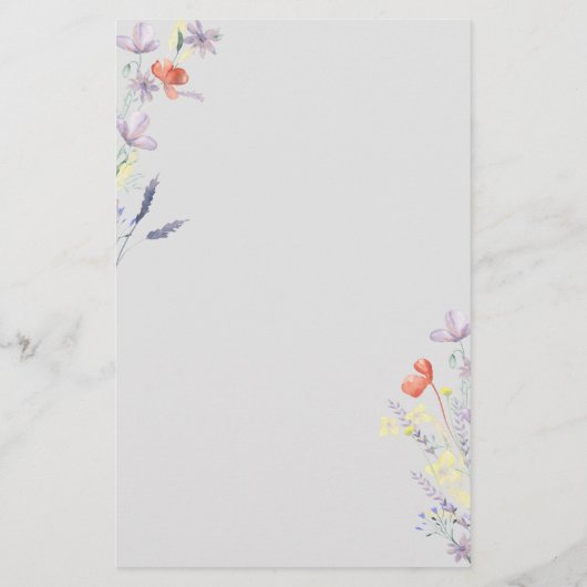 Boho Floral over of onder vrijgezellenfeest (Achterkant)