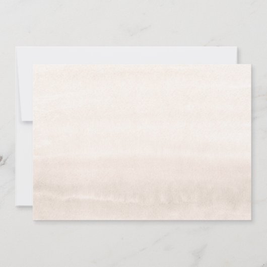 Boho Floral Pampas Grass Greenery Engagement Kaart (Achterkant)