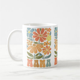 Boho Floral Pastel MAMA Gift Koffiemok
