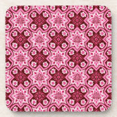 Boho Floral Pattern Onderzetters - Set van 6 (Voorkant)