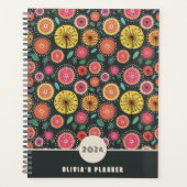 Boho Floral Pattern Planner (Voorkant)