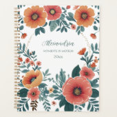Boho Floral  Planner (Voorkant)