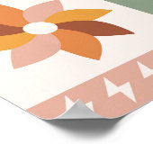 Boho Floral Poster (Hoek)