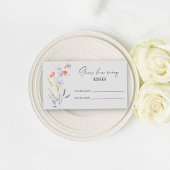 Boho Floral raadt hoeveel kisses brudal game Informatiekaartje