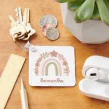  Boho Floral Rainbow gepersonaliseerd