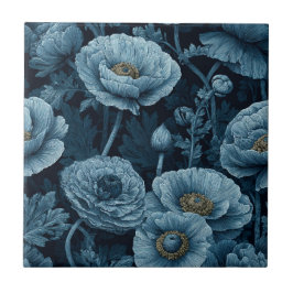 Boho Floral Ranunculus  Tiles  For Hallway Walls Tegeltje