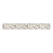 Boho Floral Ribbon Grosgrain Lint (Voorkant)