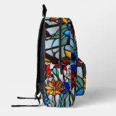 Boho Floral Rugzak Bloem Print Boekentas (Links)