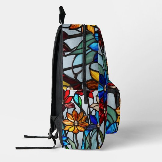 Boho Floral Rugzak Bloem Print Boekentas (Links)