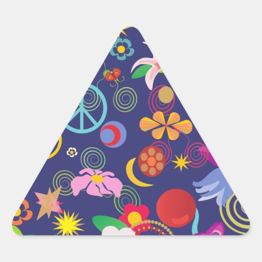 Boho floral sticker (Voorkant)