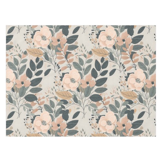 BOHO Floral Tafelkleed (Voorkant (Horizontaal))