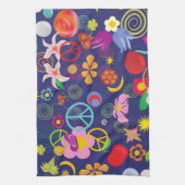 Boho floral theedoek (Verticaal)
