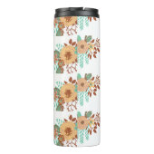 Boho Floral Thermosbeker (Achterkant)