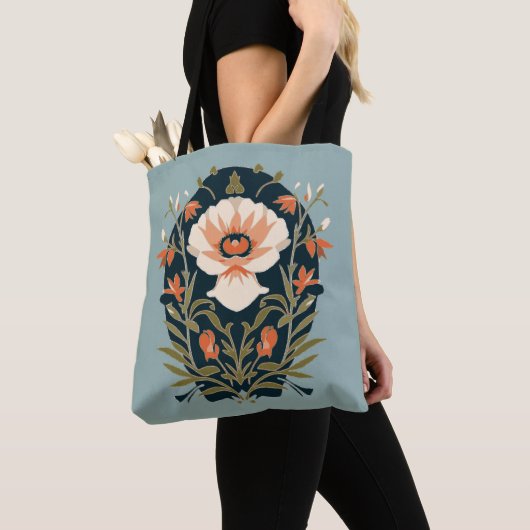 Boho Floral Tote Bag (Dichtbij)